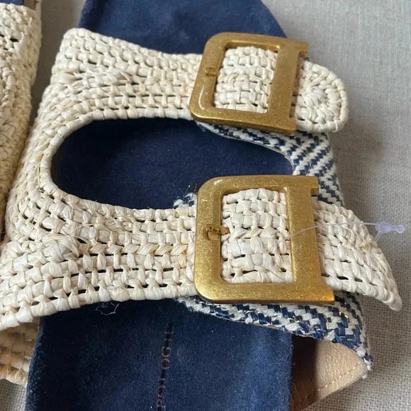 NWOT Anthropologie Double-Strap Sandals Size 38 - Picture 15 of 15